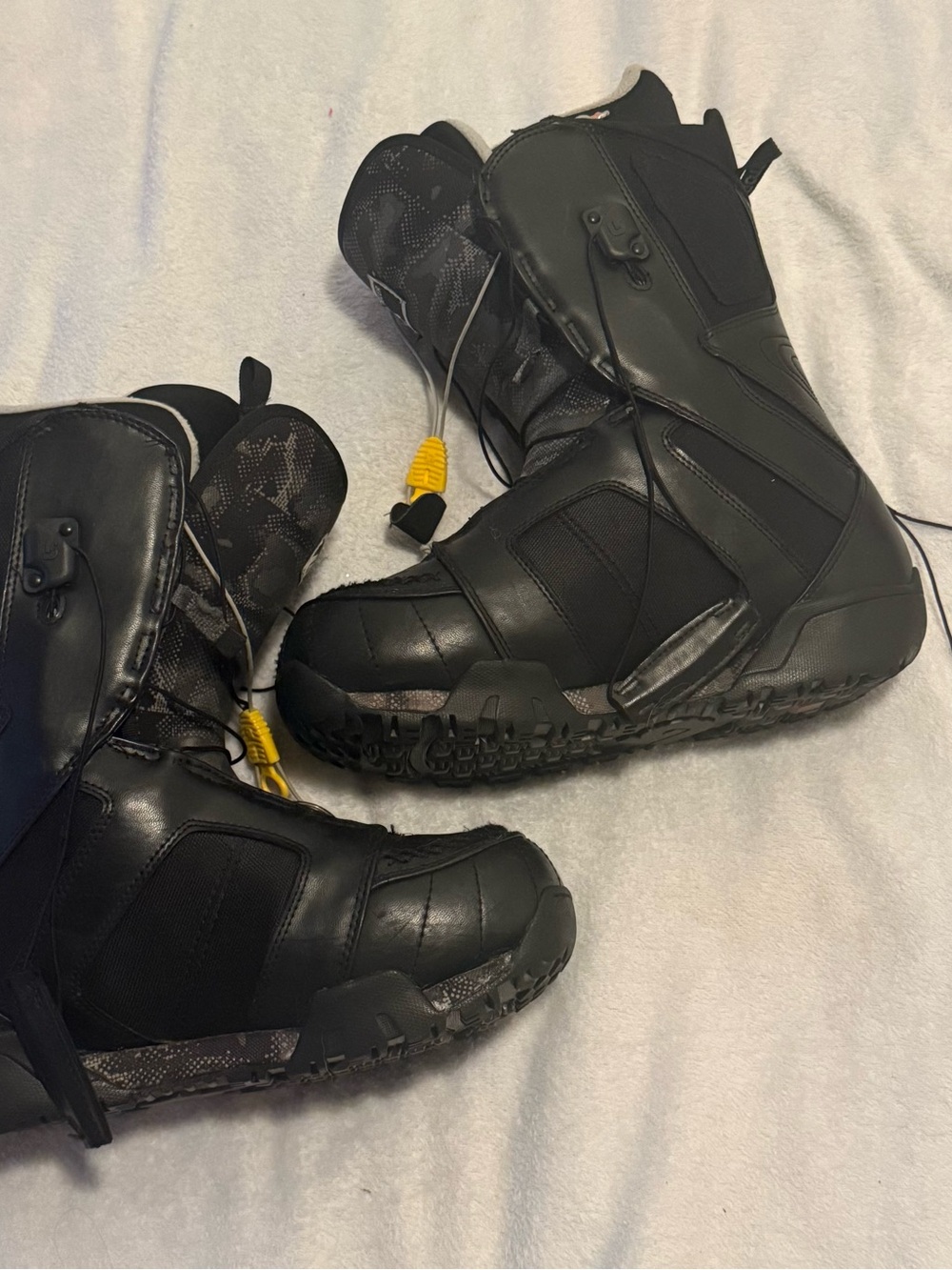 Men's Black Snowboard Boots - Comfortable All-Mountain Fit Burton Ruler